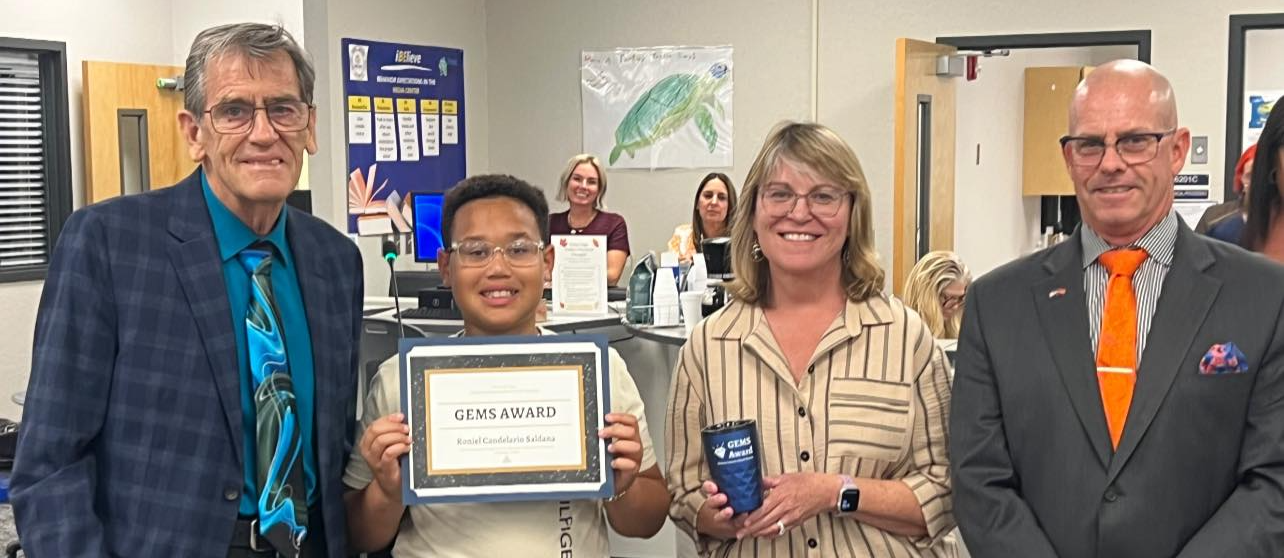 Student earns GEM award
