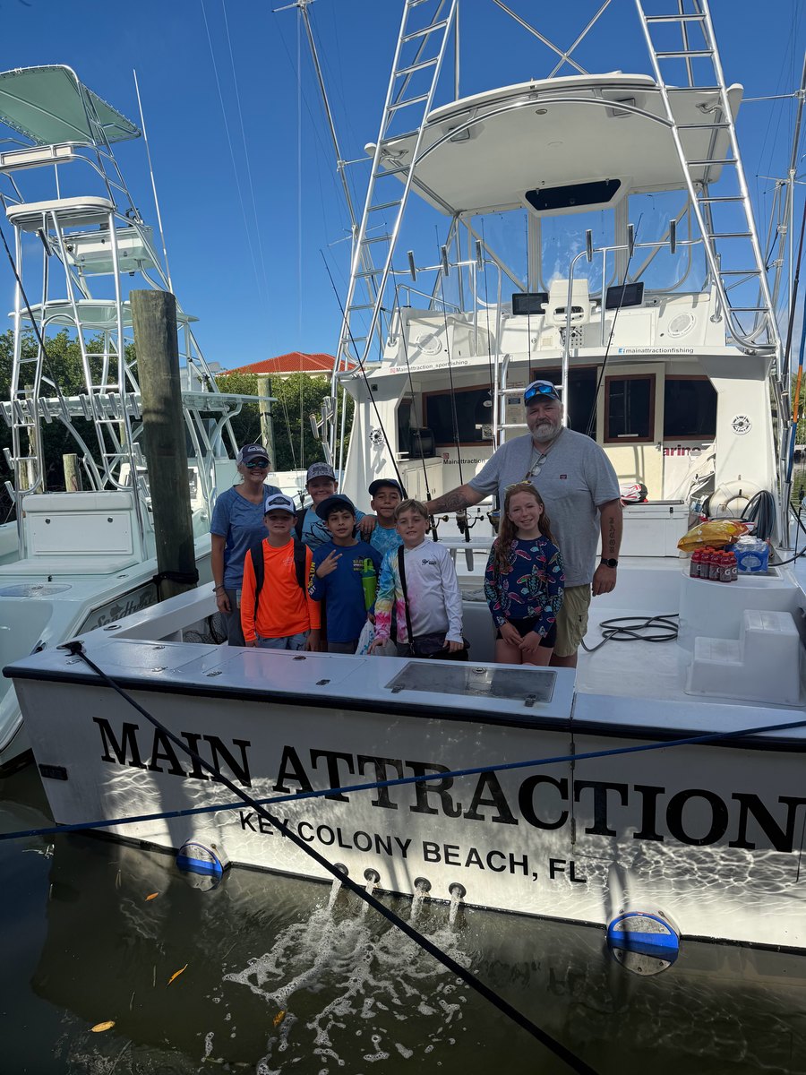 Students on fishing boat Main Attraction
