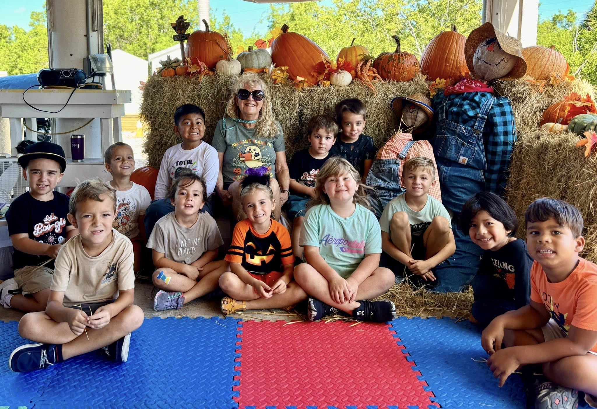 Kindergarten pumpkin trip