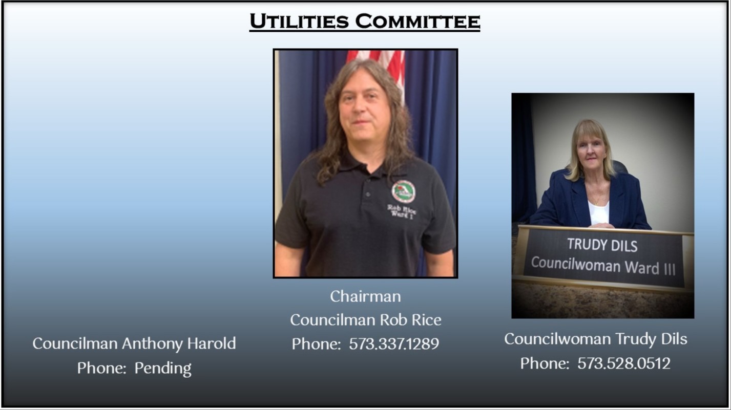 Utility Committee Members