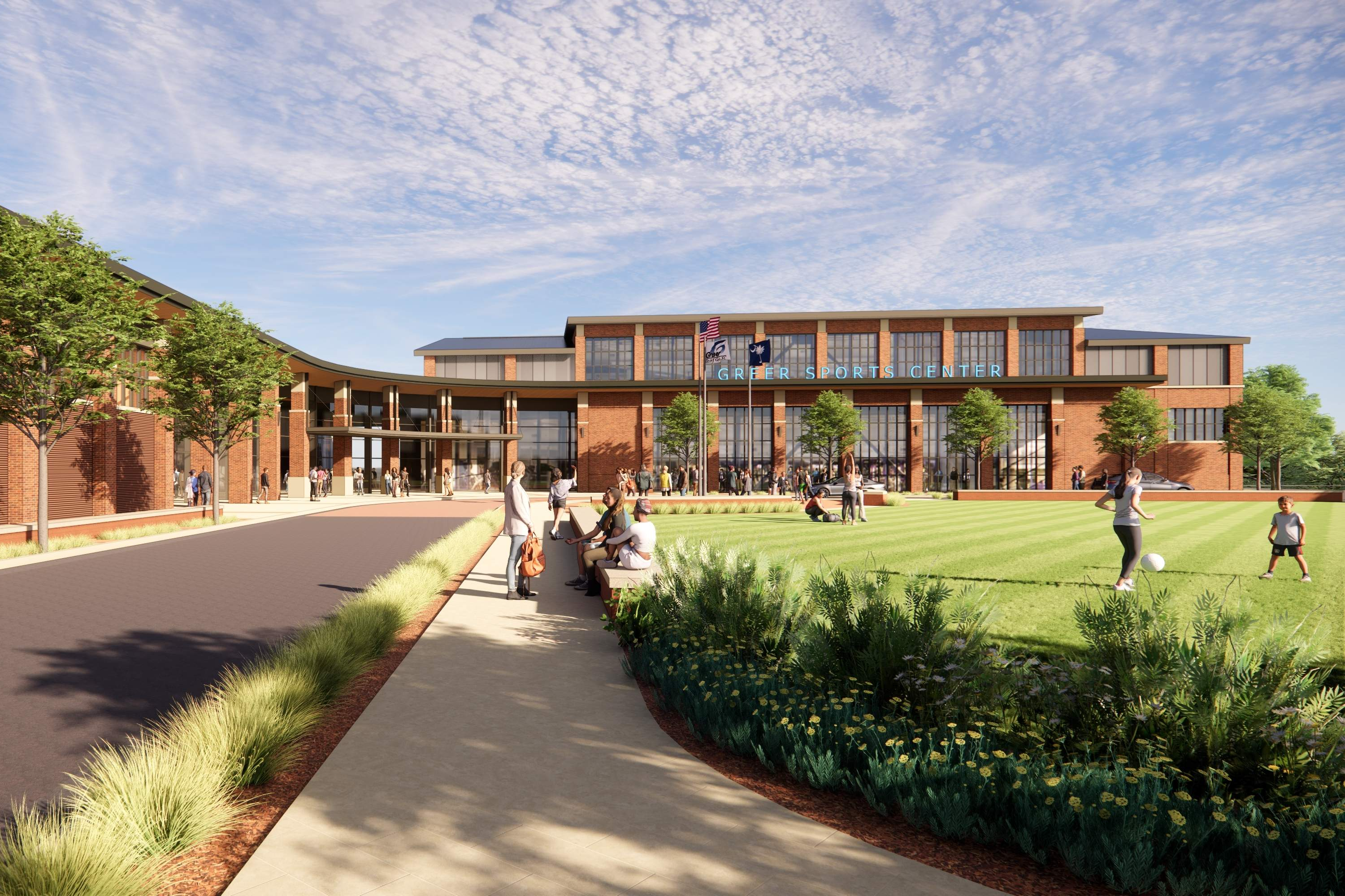 sports and events center forgreer initiative 