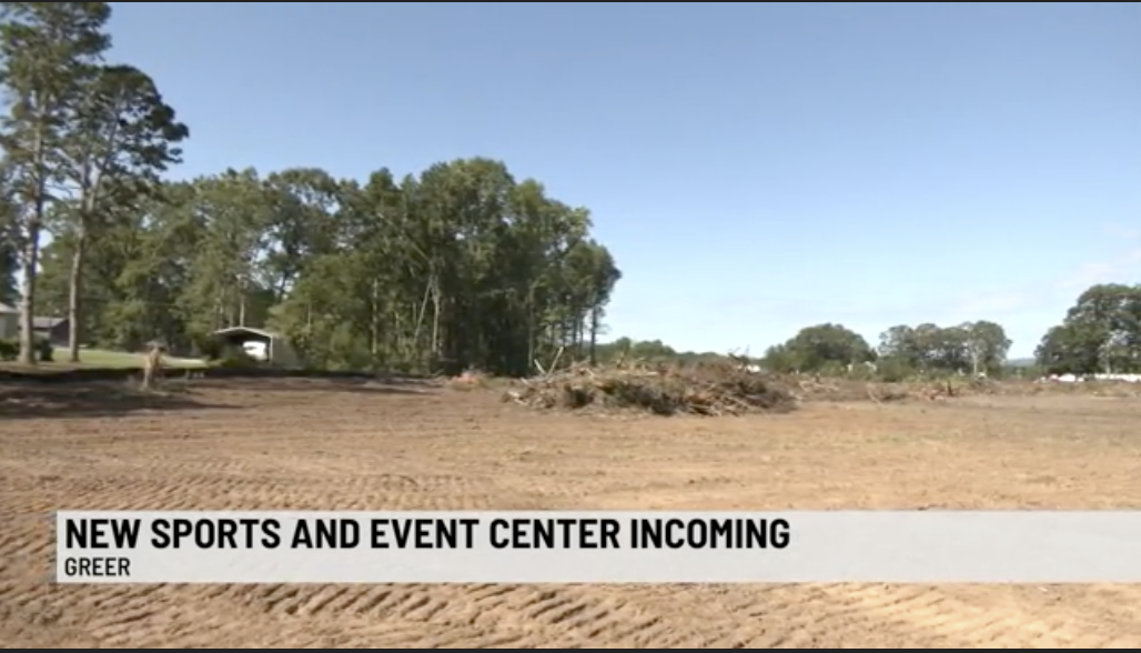 WSPA Shot of Sports and Events Center Site
