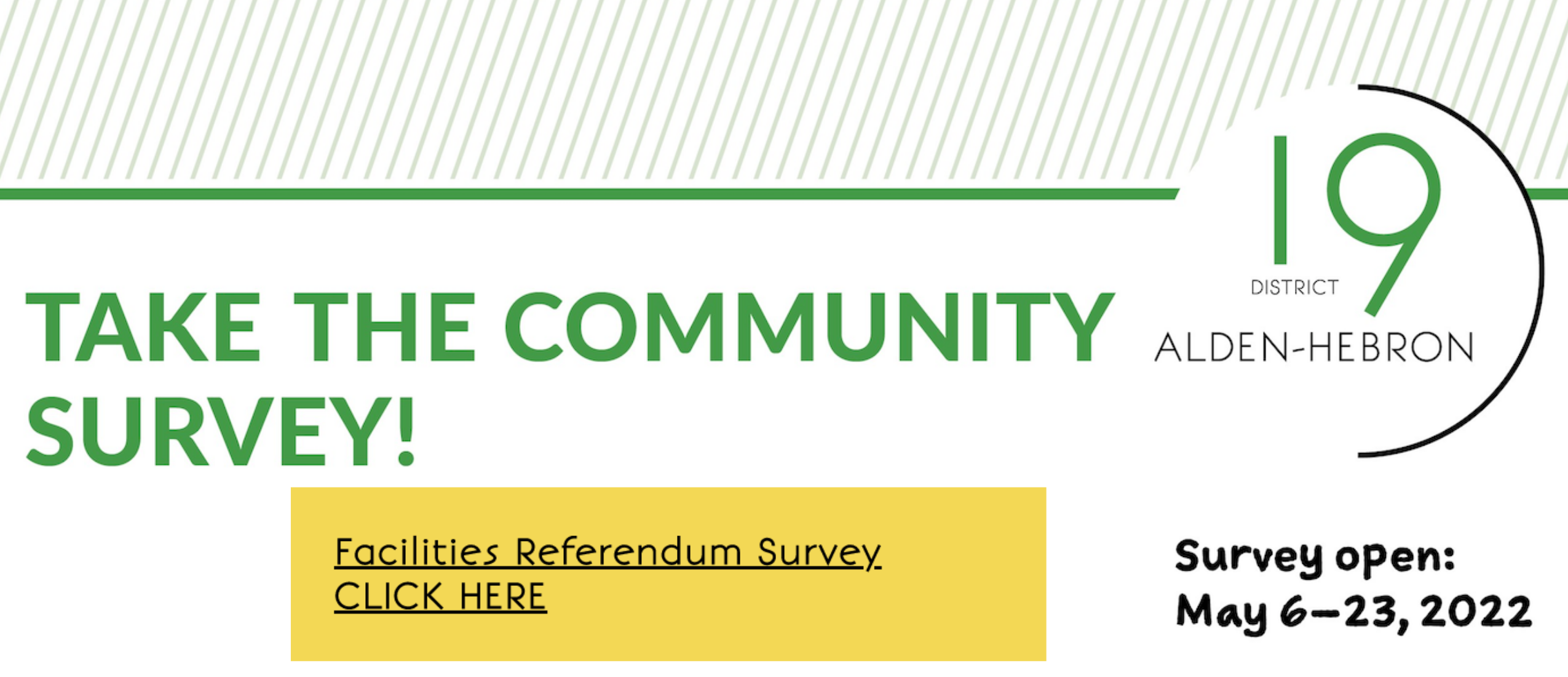 take the community survey