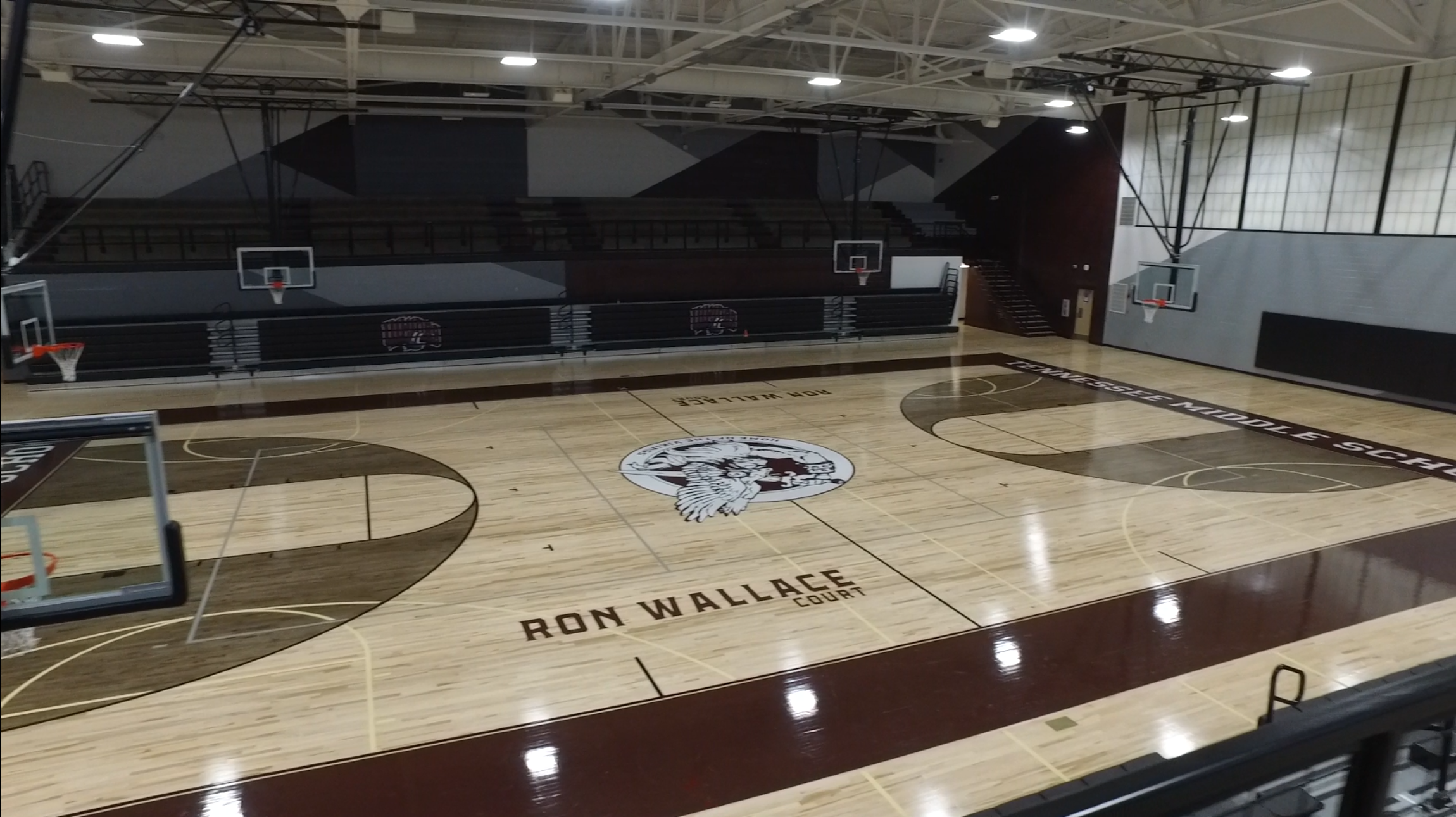 The TMS Gym and Ron Wallace Court