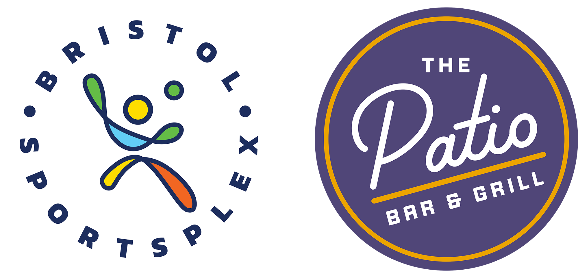 Bristol Sportsplex and The Patio Bar & Grill Logo