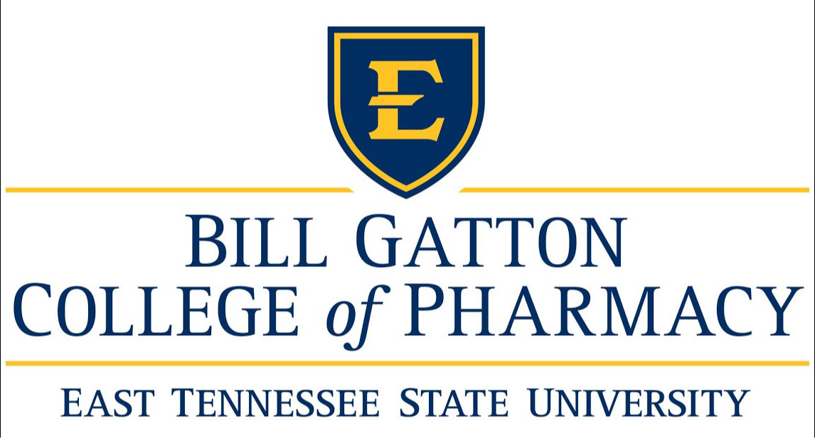 East Tennessee State University B ill Gatton College of Pharmacy Logo