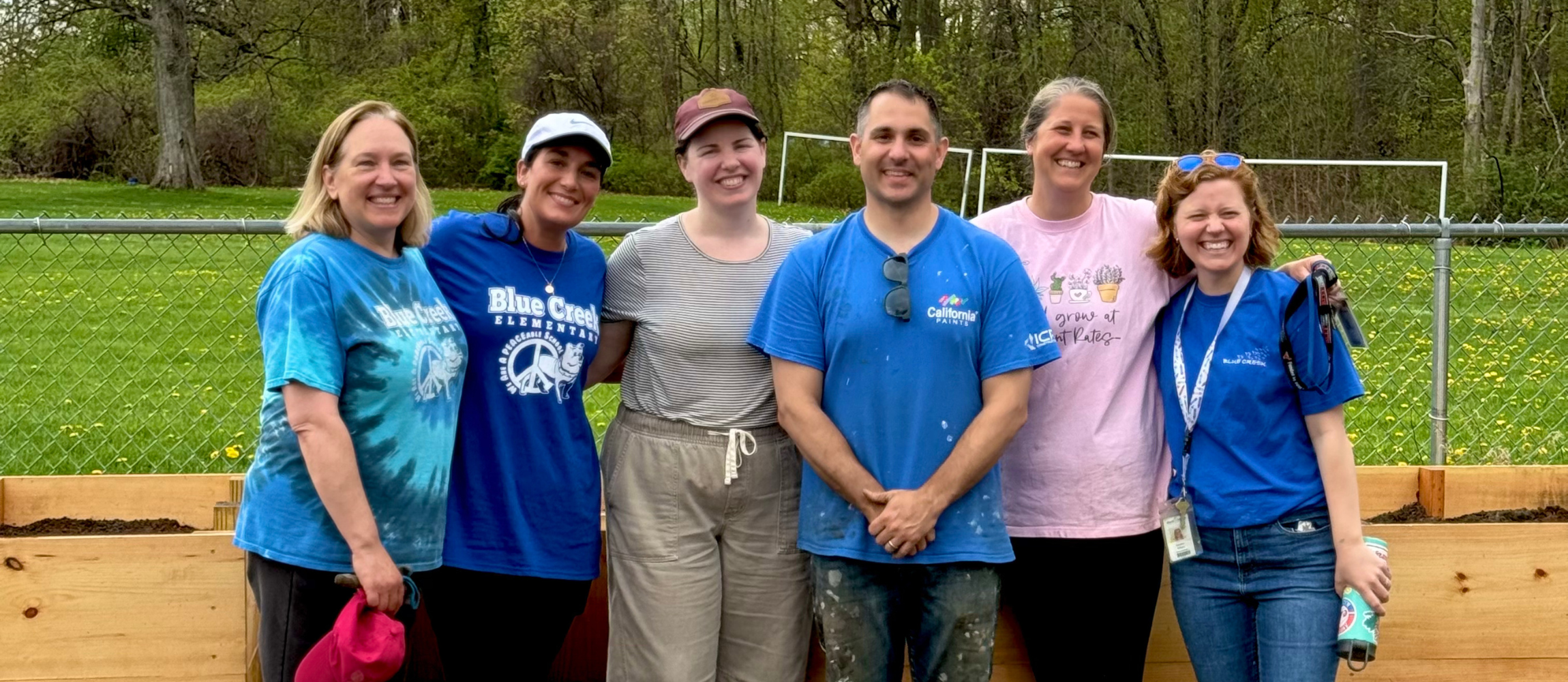 Blue Creek students participate in "Day of Service"