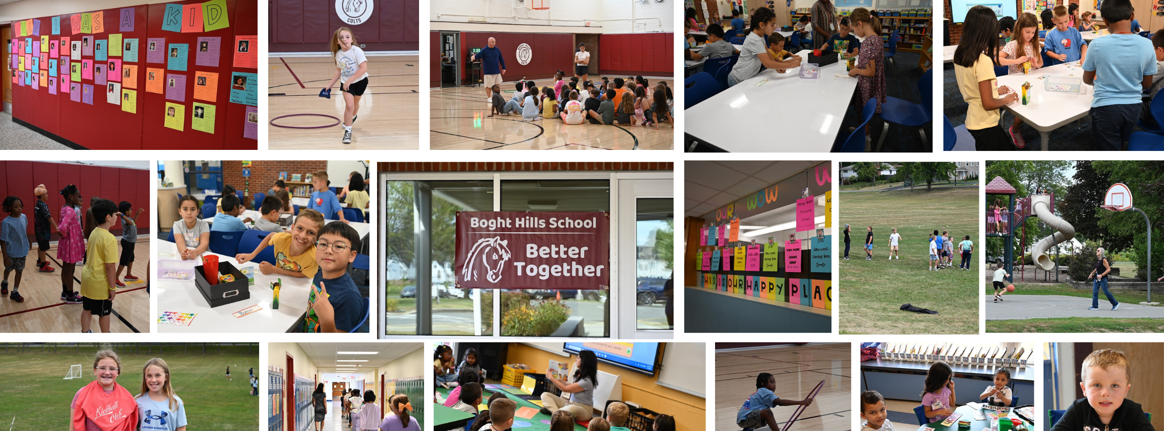 collage of Boght Hills students 