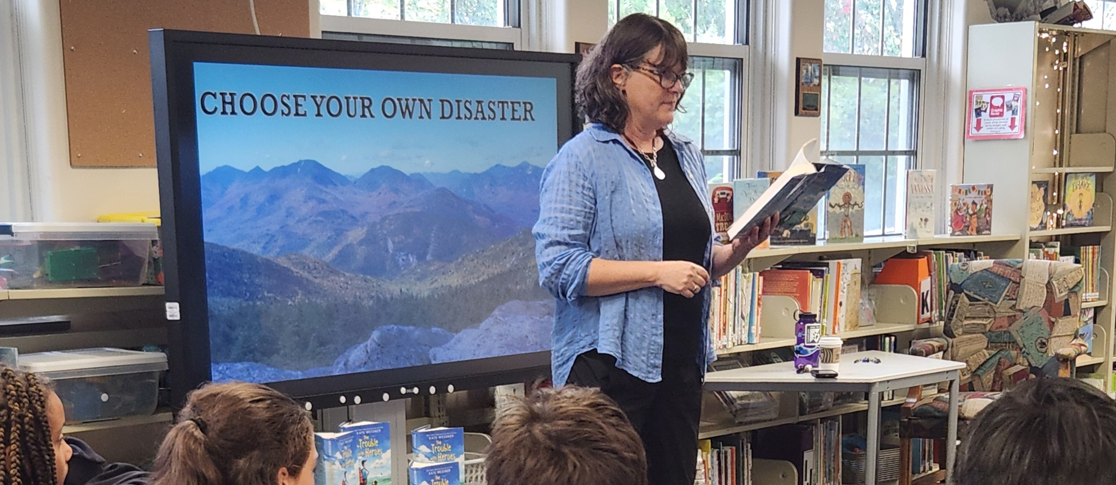 Author Visits Loudonville 