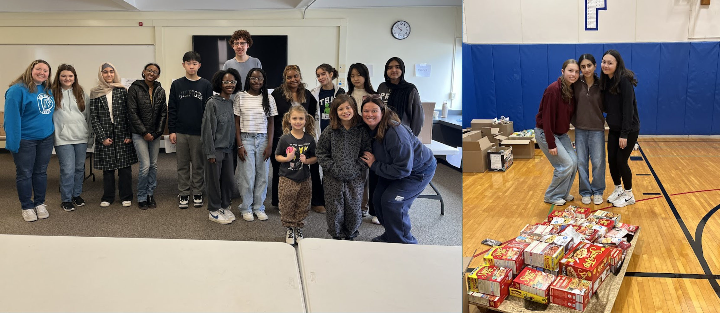 Community food drive 