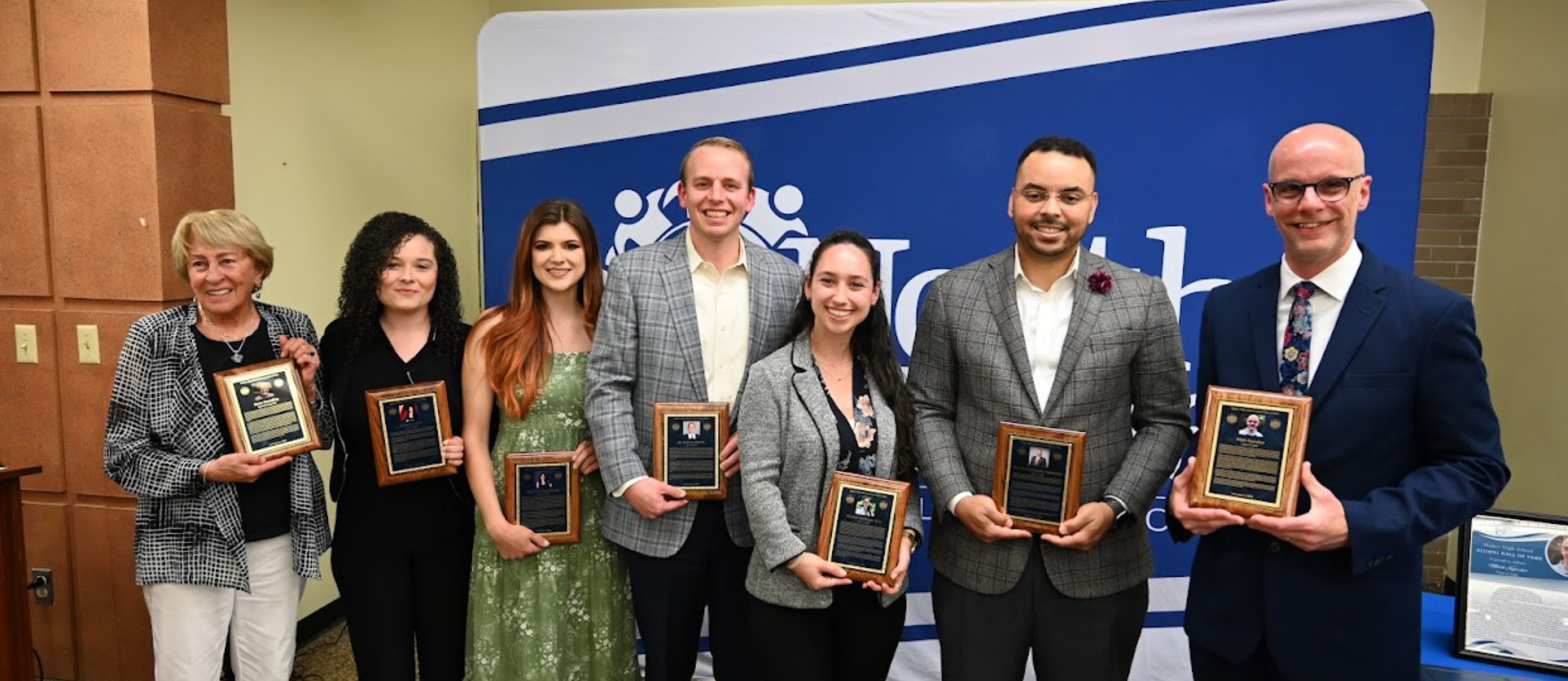 Group of seven are inducted into the alumni hall of fame 