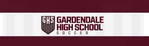 gardendale high school soccer banner