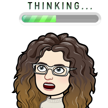 Thinking bitmoji