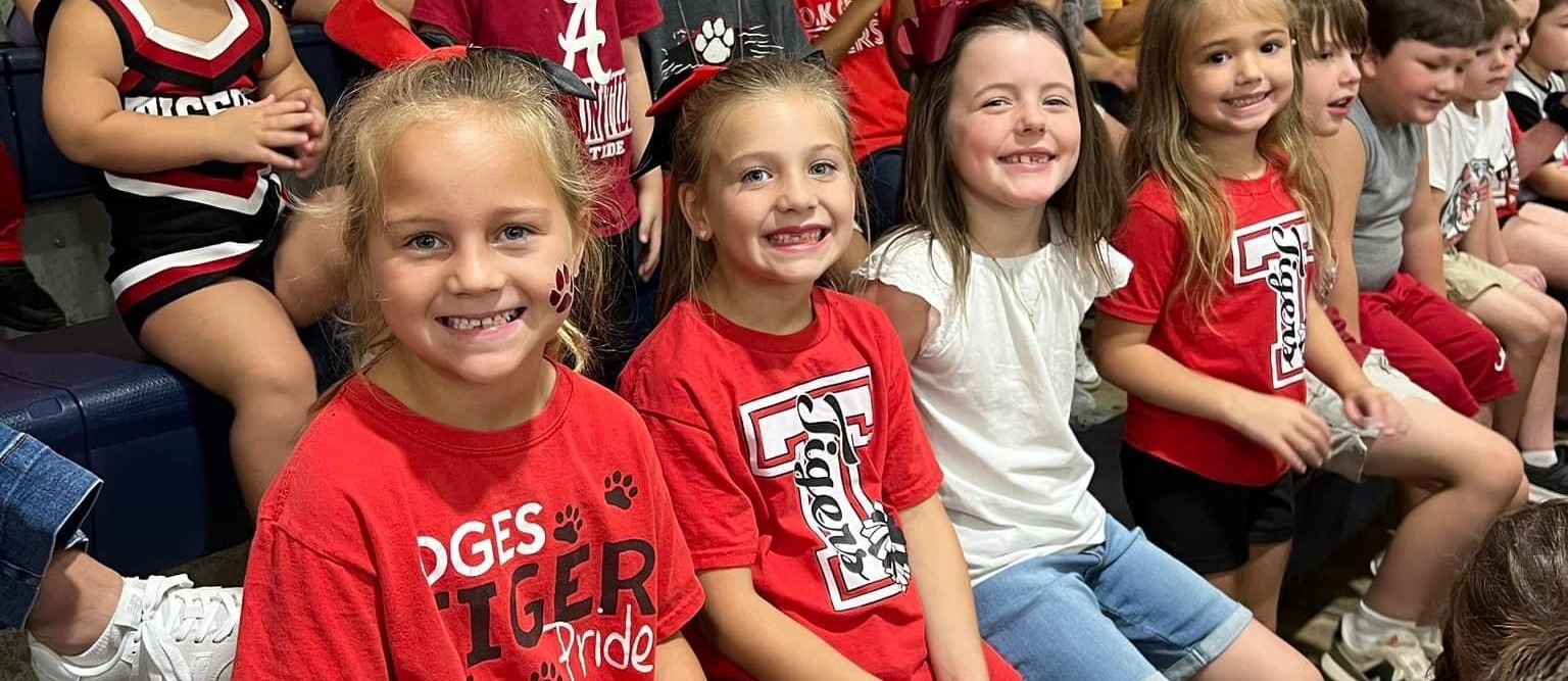 Tiger Cubs Enjoying Homecoming Pep Rally