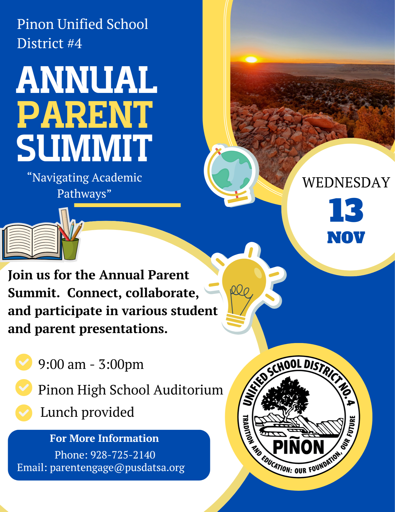 2nd quarter Annual Parent Summit