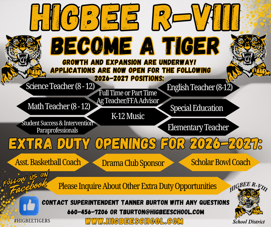 Current open roles at Higbee