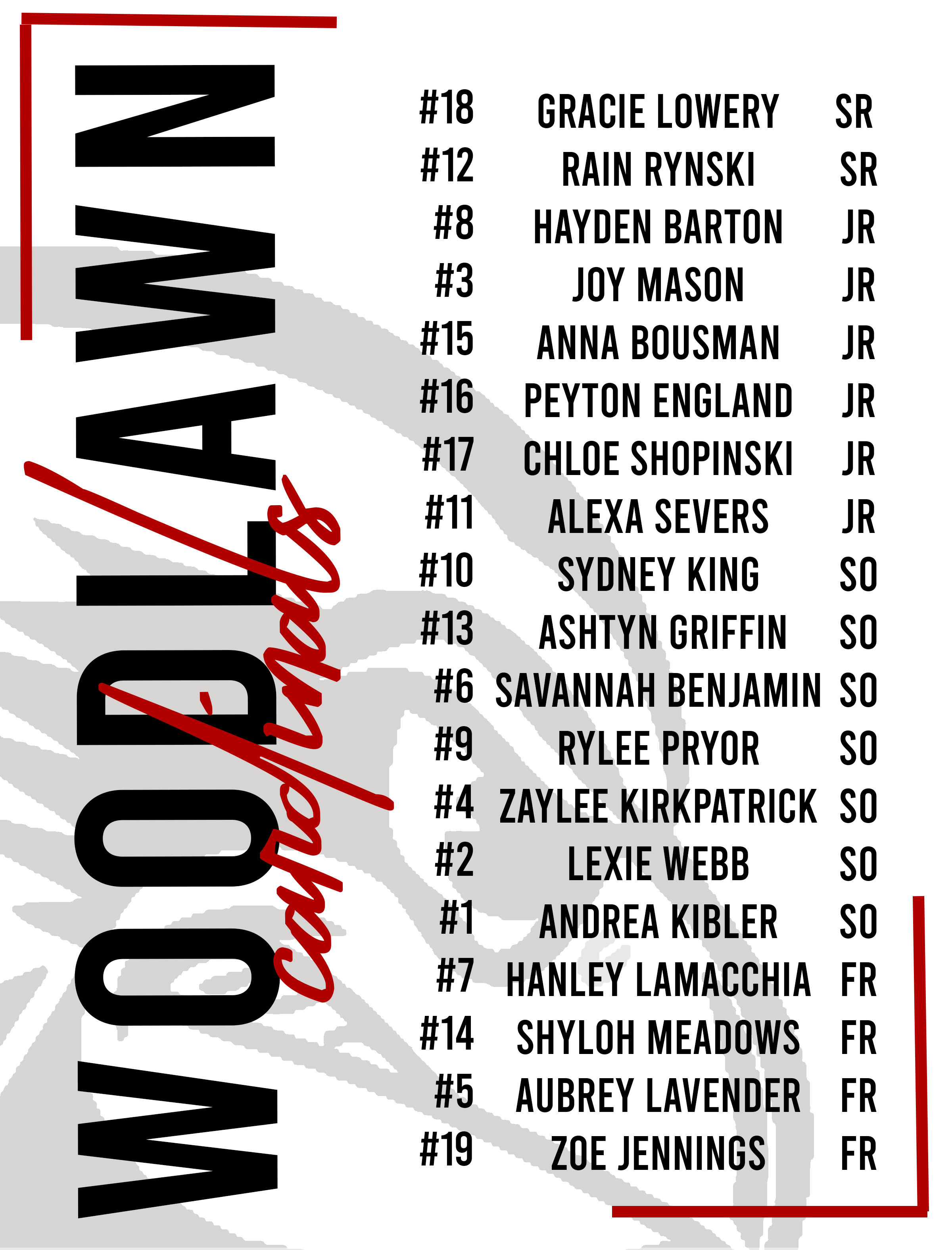 volleyball roster 2024