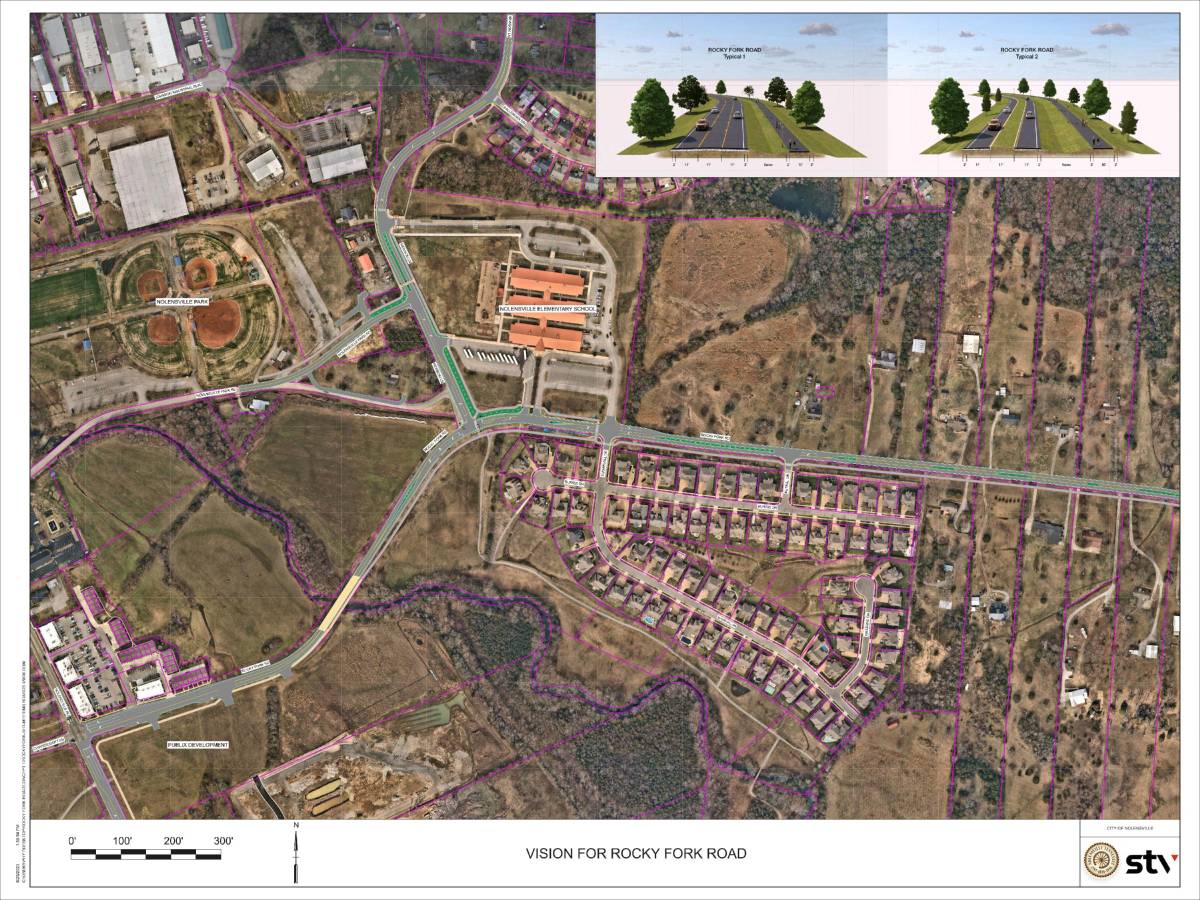 Concept Drawings - Vision for Rocky Fork Road