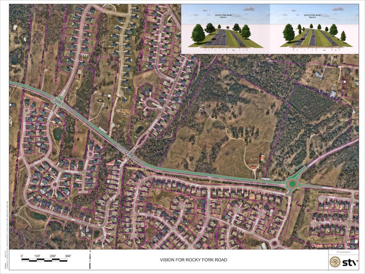 Concept Drawings - Vision for Rocky Fork Road
