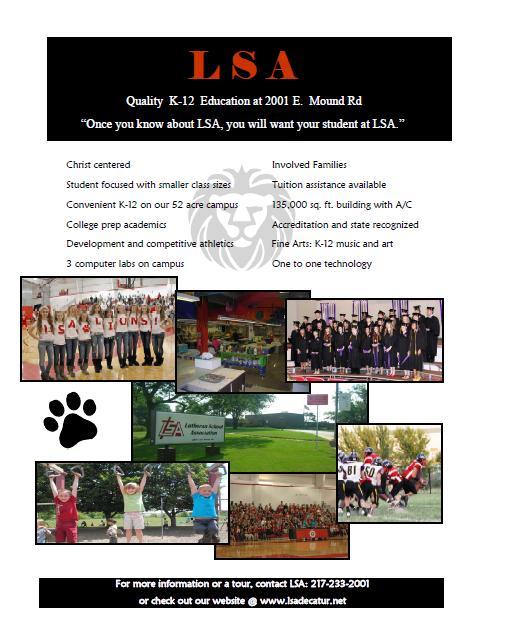 LSA information page