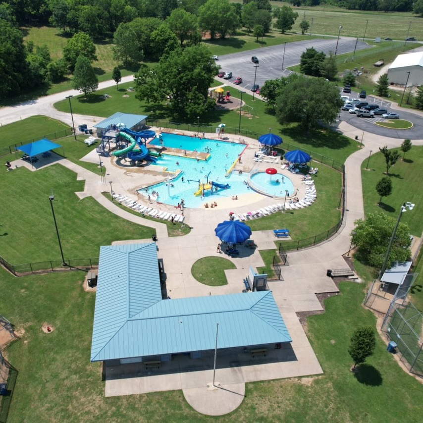 pool at aquatic center