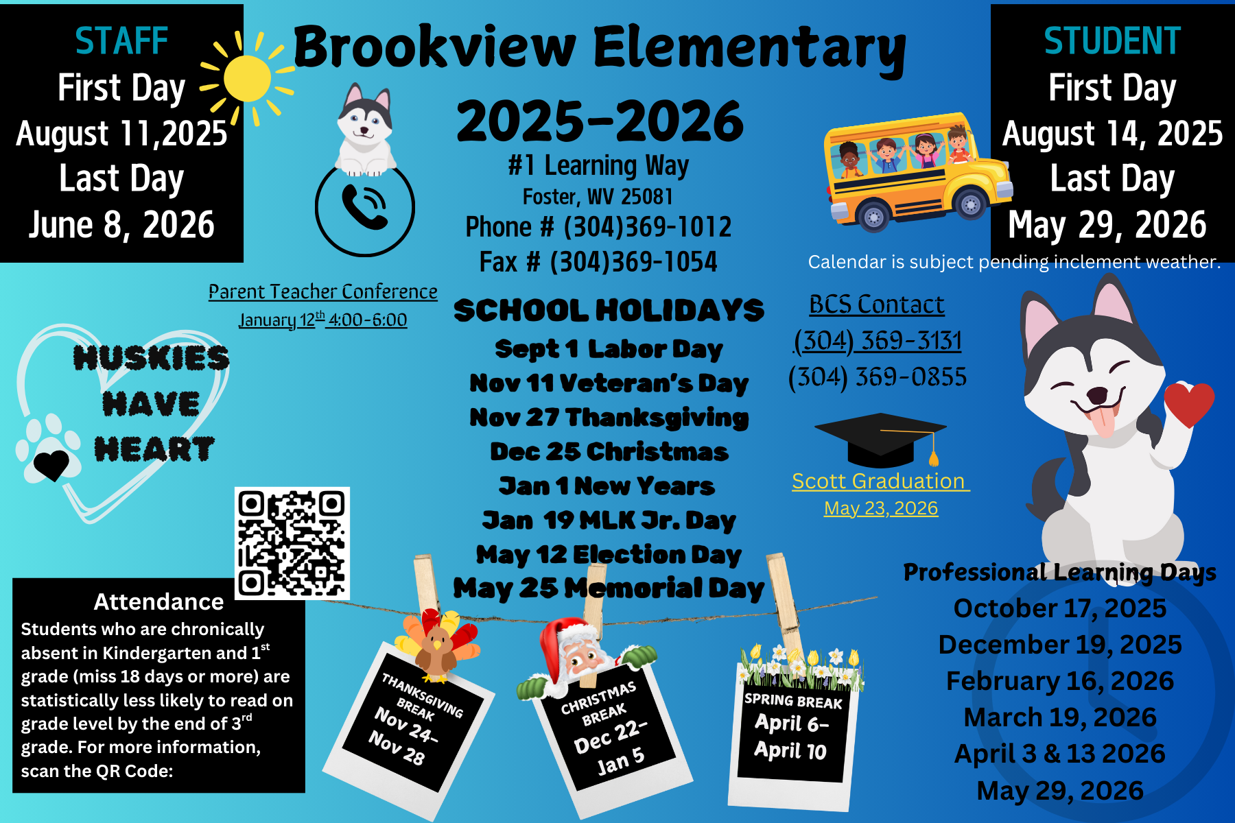 25-26 Parent Calendar