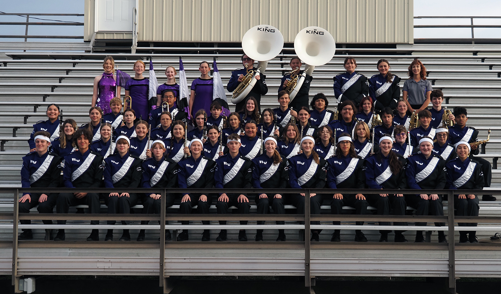 RVHS marching band