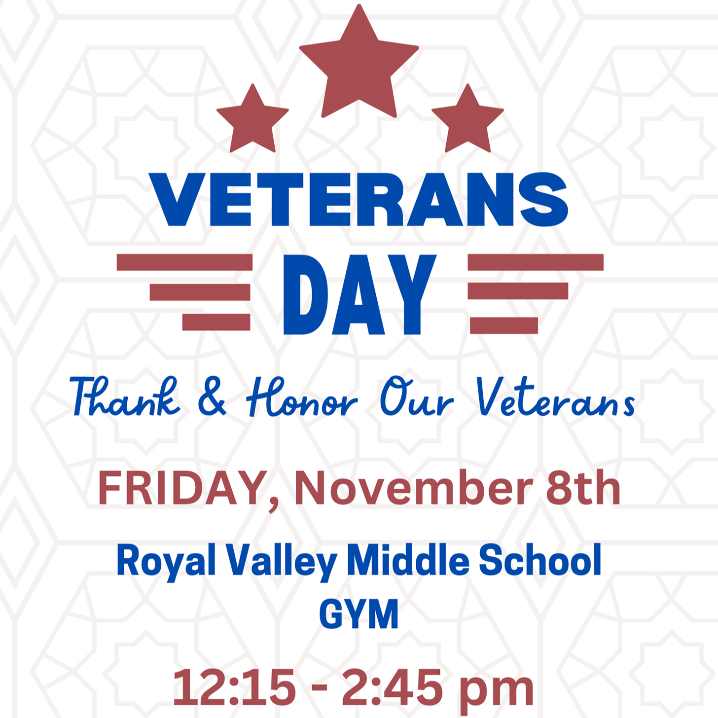 Veterans Day Celebration