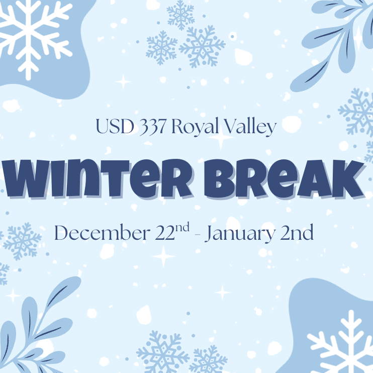 Winter Break - Monday, Dec. 22nd to Friday, Jan. 2nd