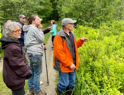 Invasive Plant Walk on Clark Island