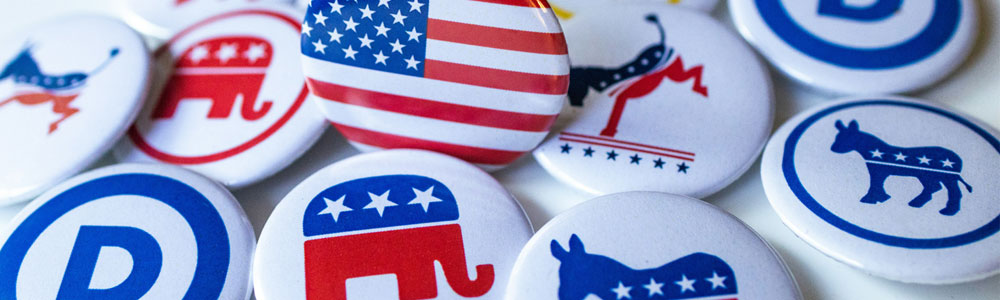 Election Button Pins