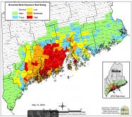 Browntail Moth Range Map