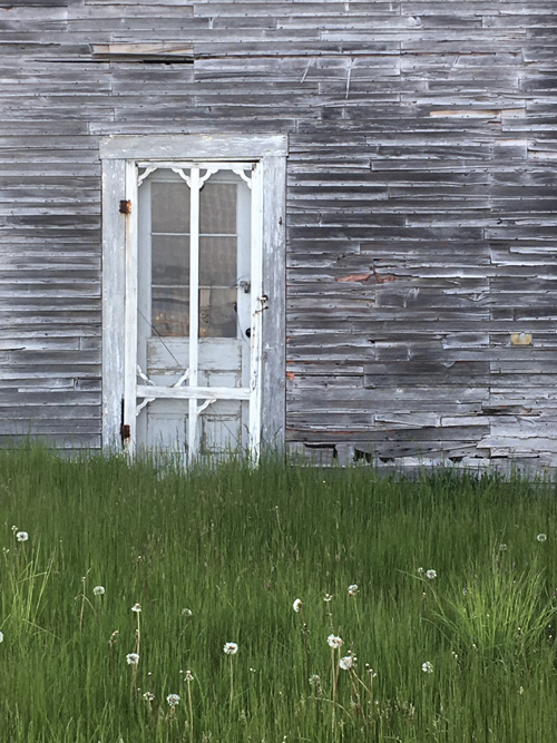 Weatherd Door and Siding