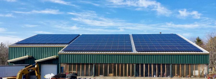 Solar Array at Transfer Station