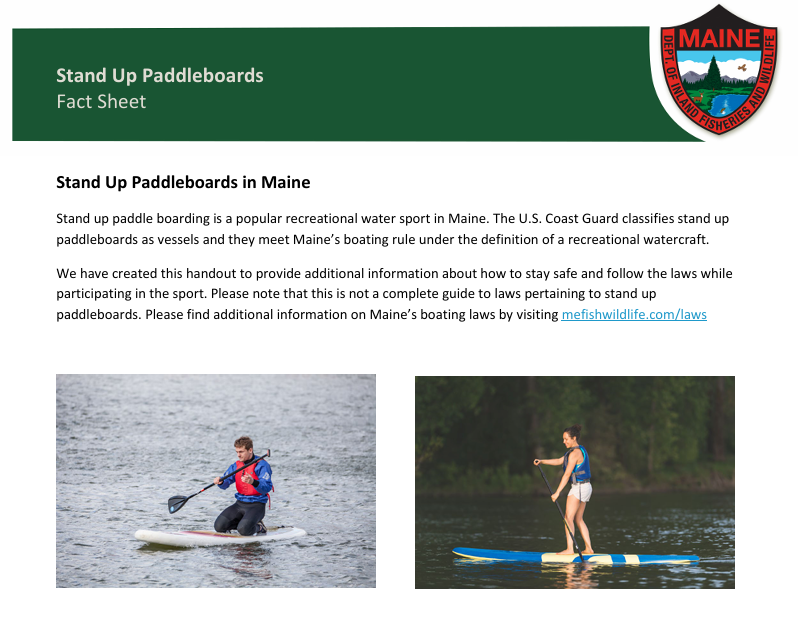 Paddleboard Info