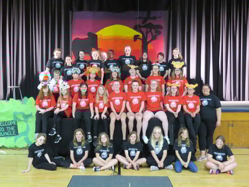 crew of The Lion King Kid