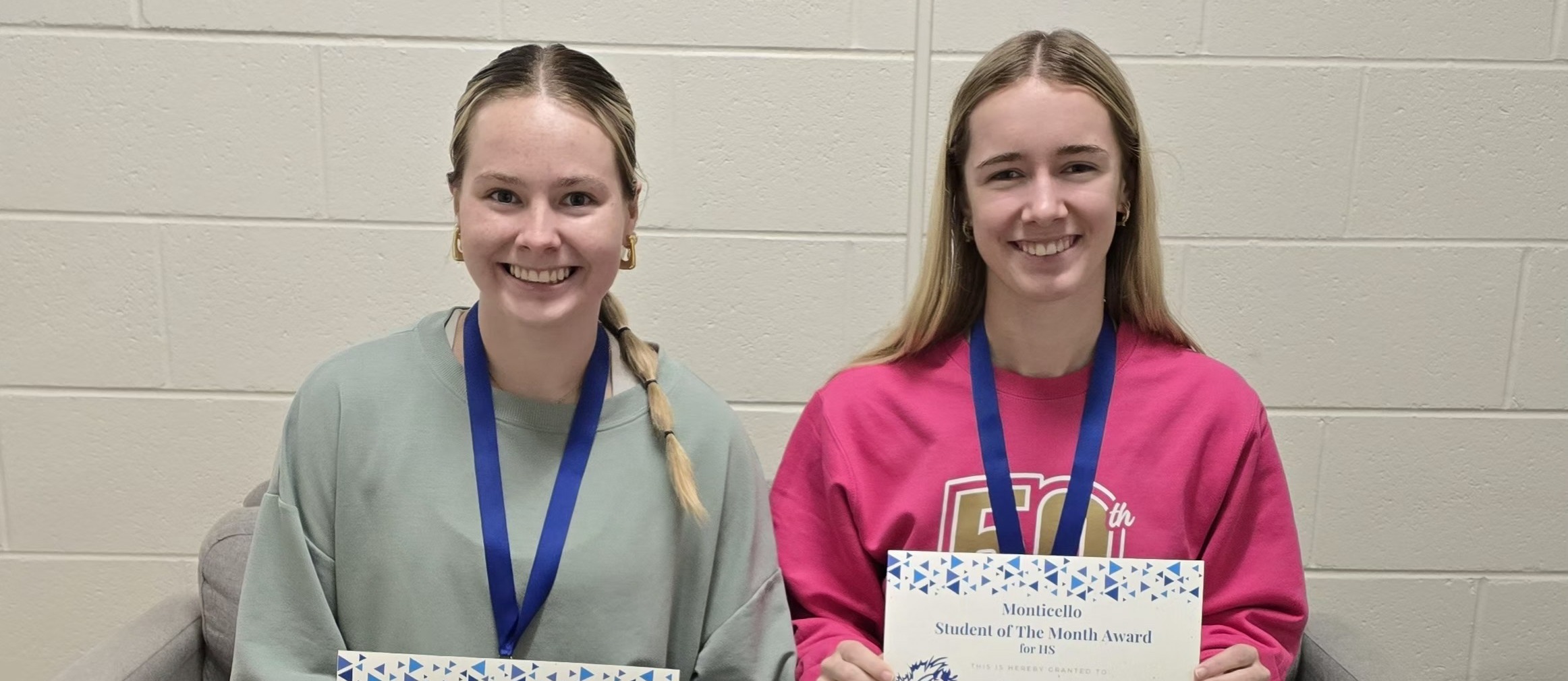 High School Students of the Month for February