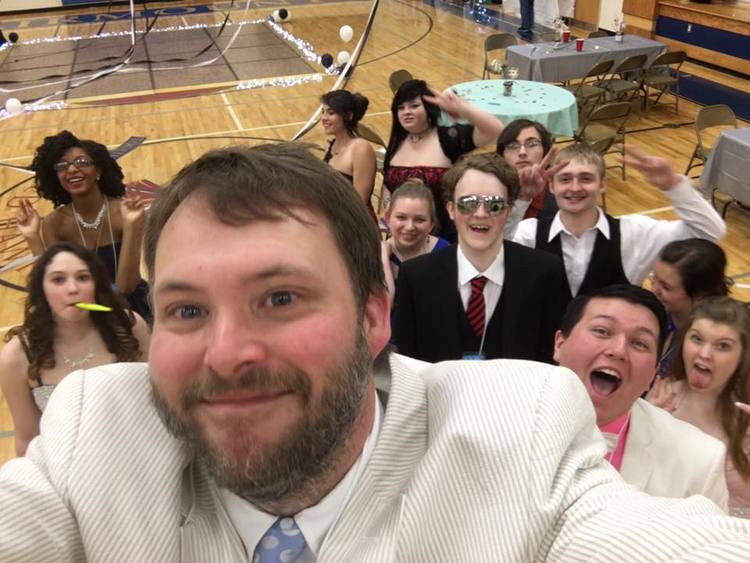 selfie of students smiling