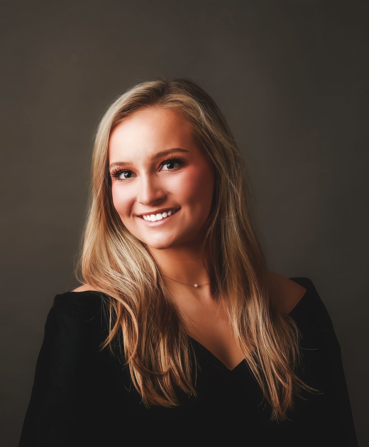 student smiling