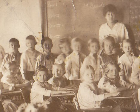 Students attending the West Burlington Public School, Fairview.