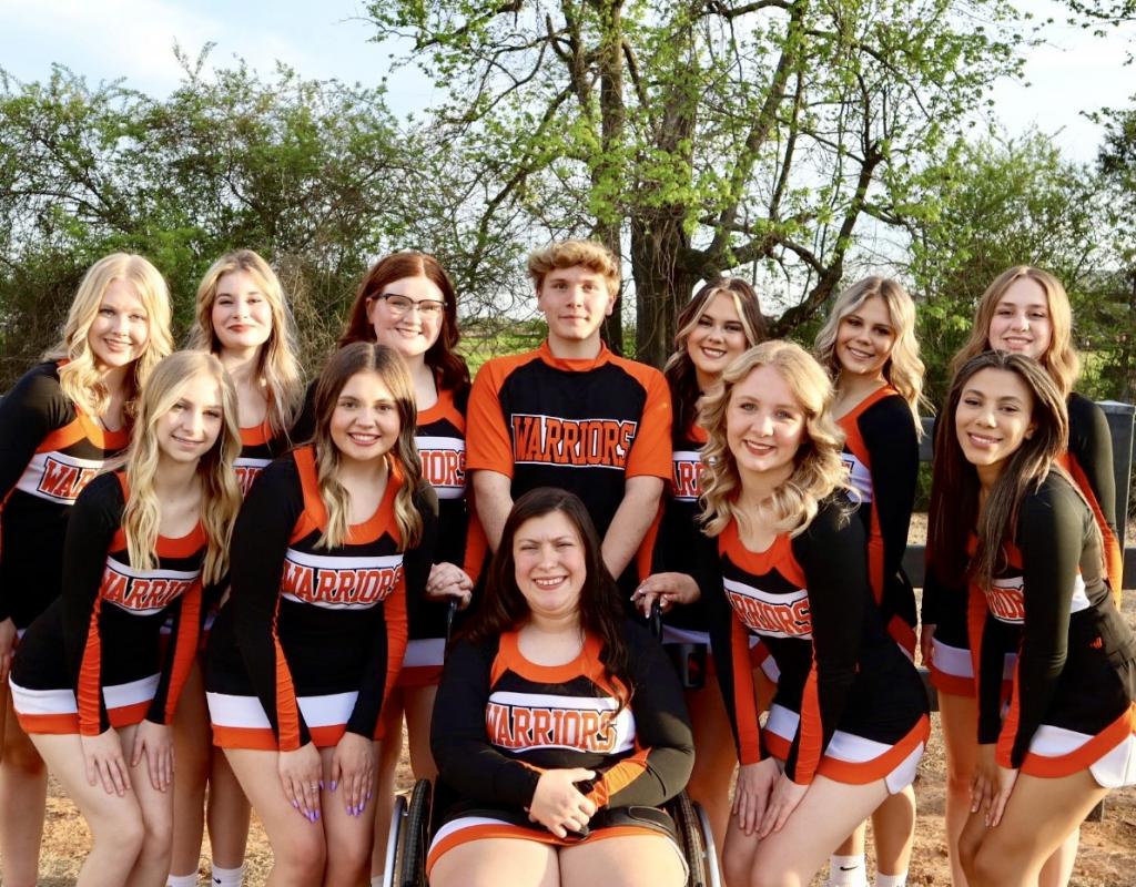 Cheerleading team