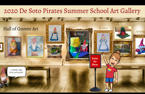 2020 De Soto Pirates Summer School Art Gallery