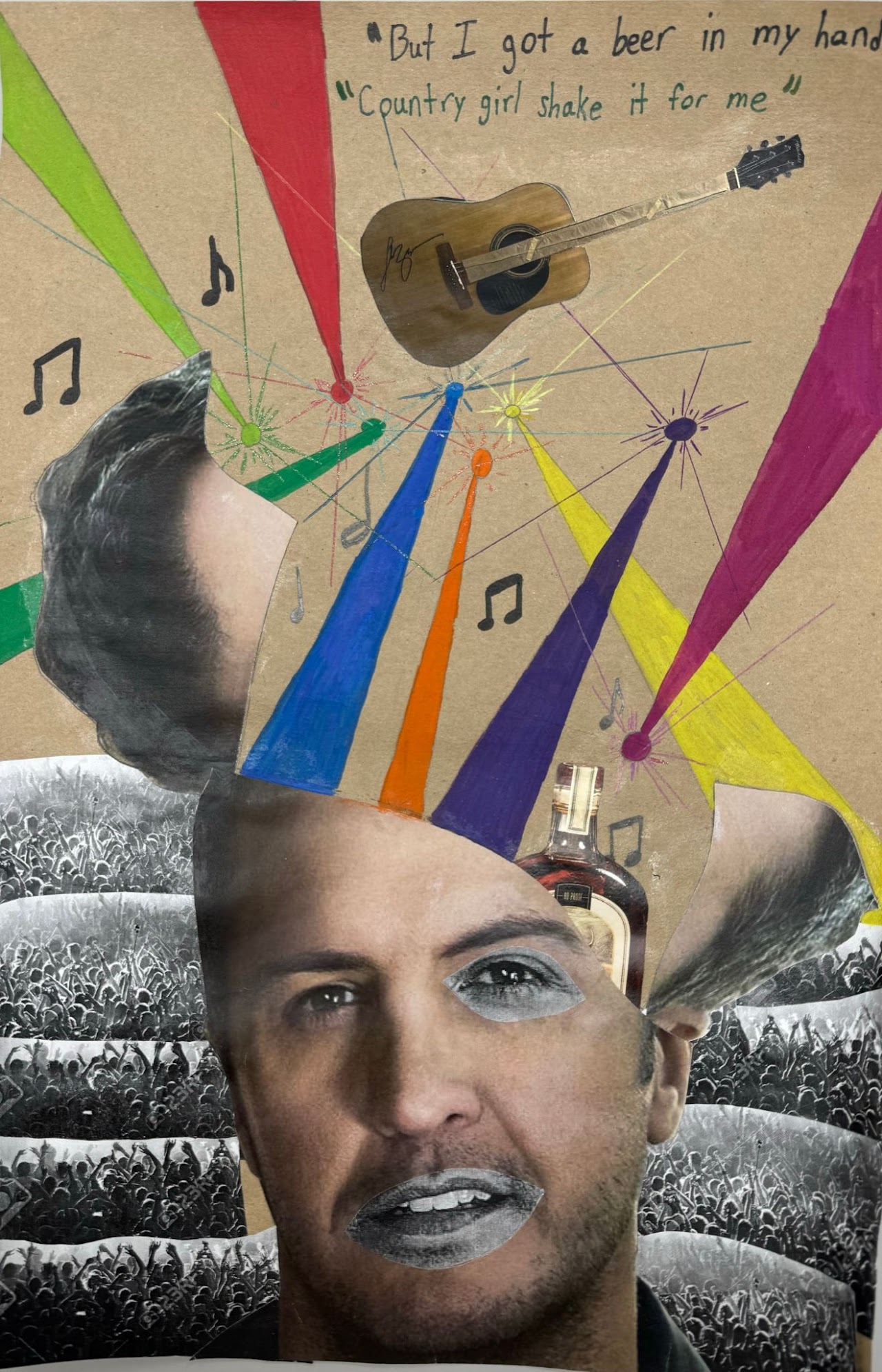 Collages inspired by:  Loui Jove