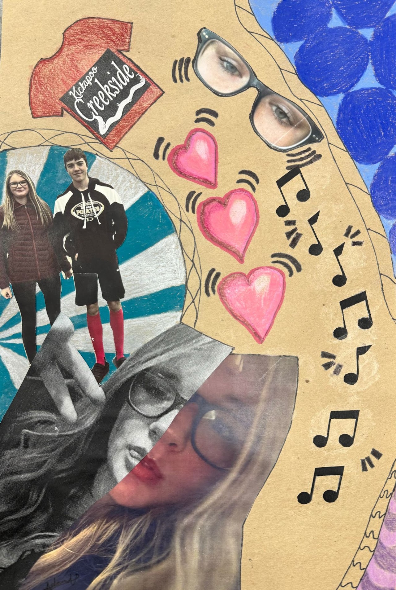 Collages inspired by:  Loui Jove