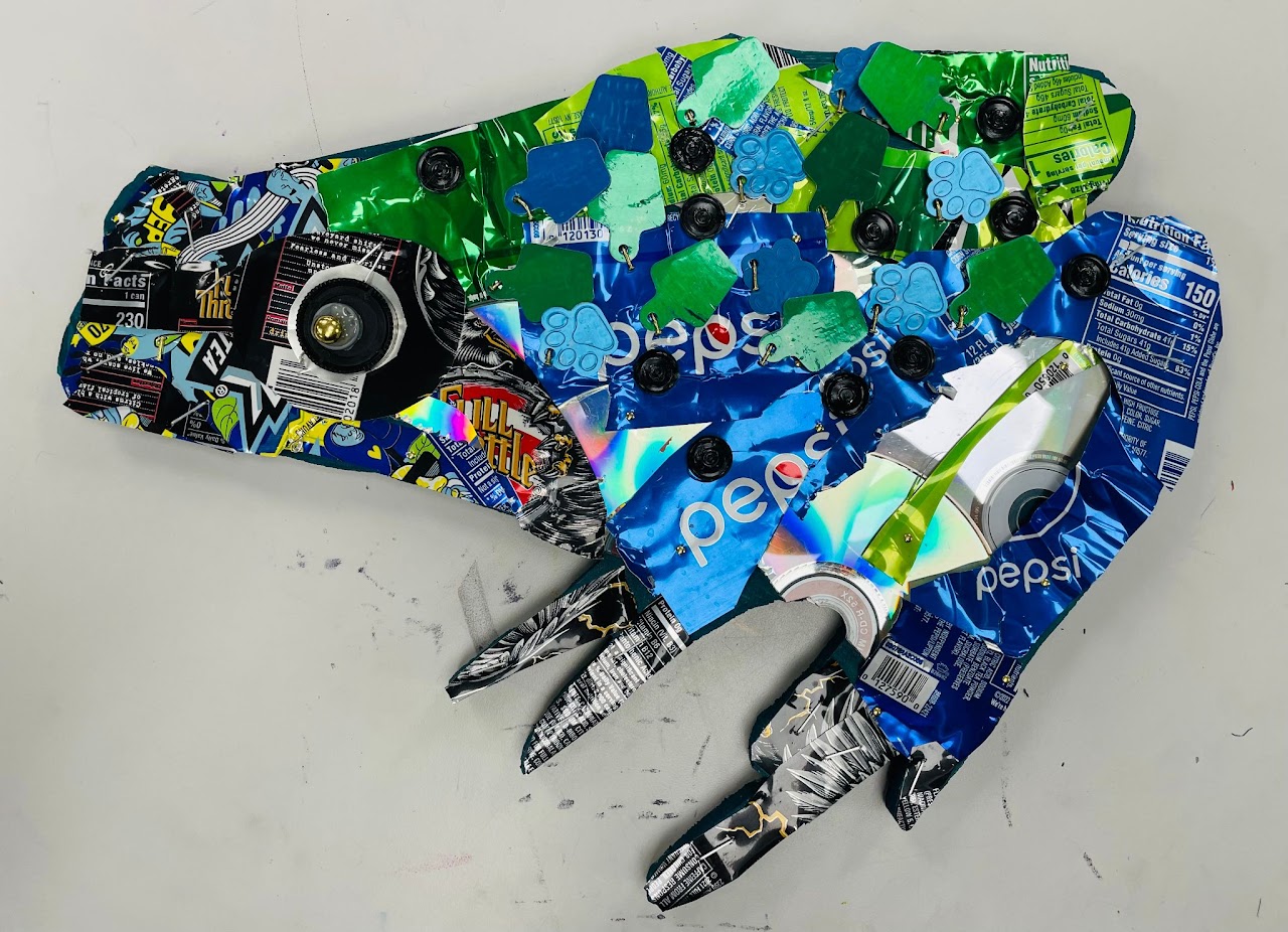 Dolan Geiman inspired Found Object Assemblage Reliefs