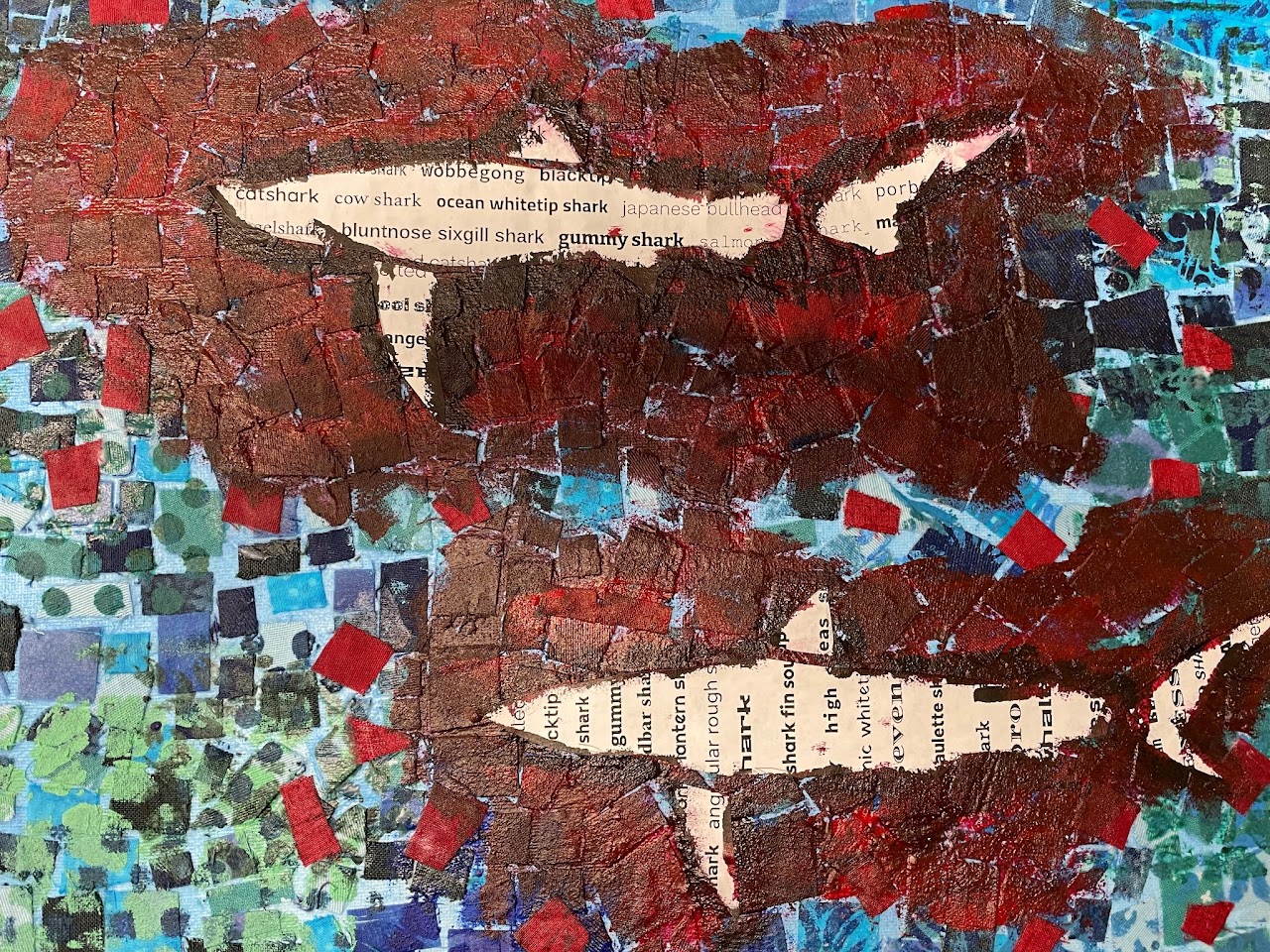 Inspirational Word Collages inspired by Susan Clifton