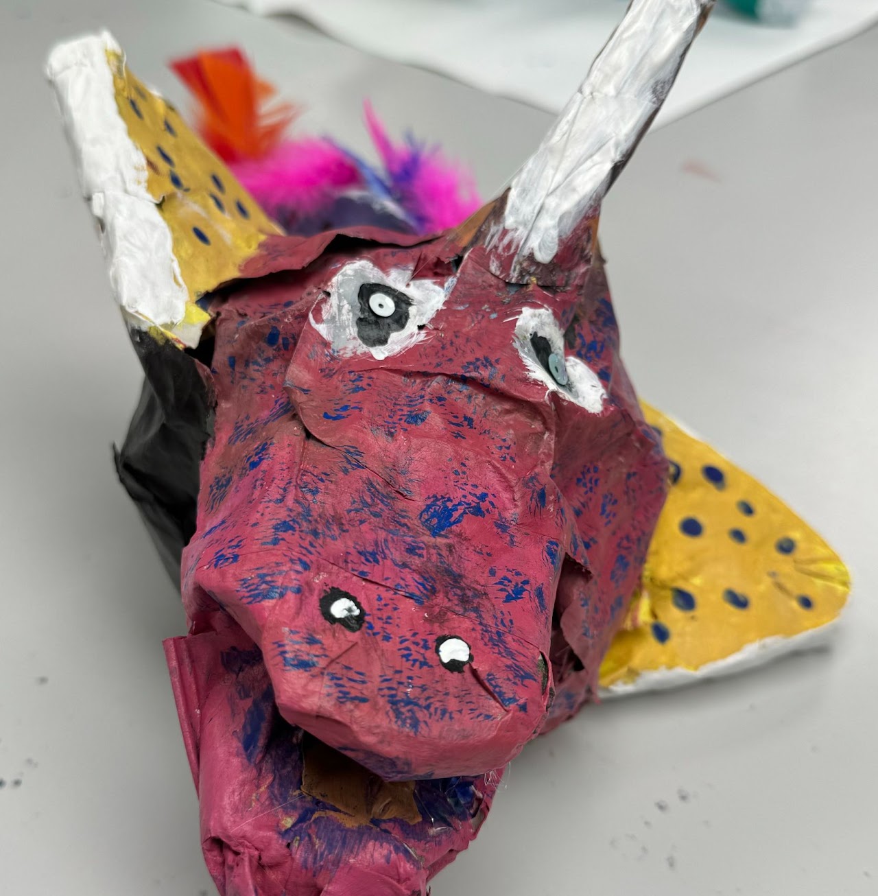 Paper-Mache Birds & Fish