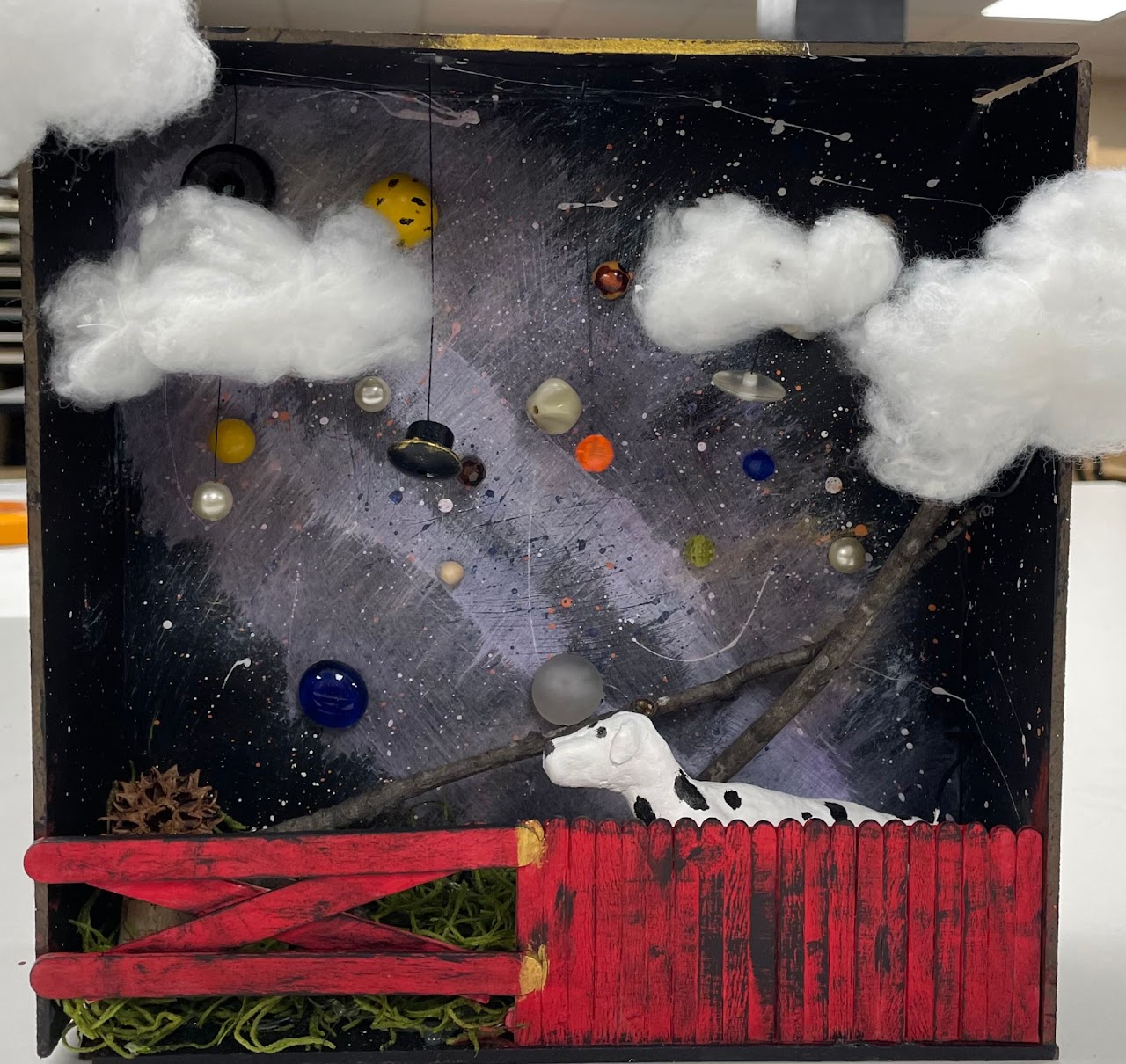 Mixed Media Found Object Assemblages