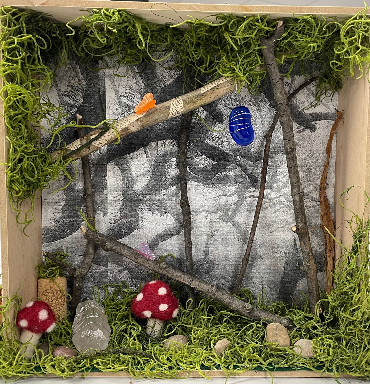 Mixed Media Found Object Assemblages