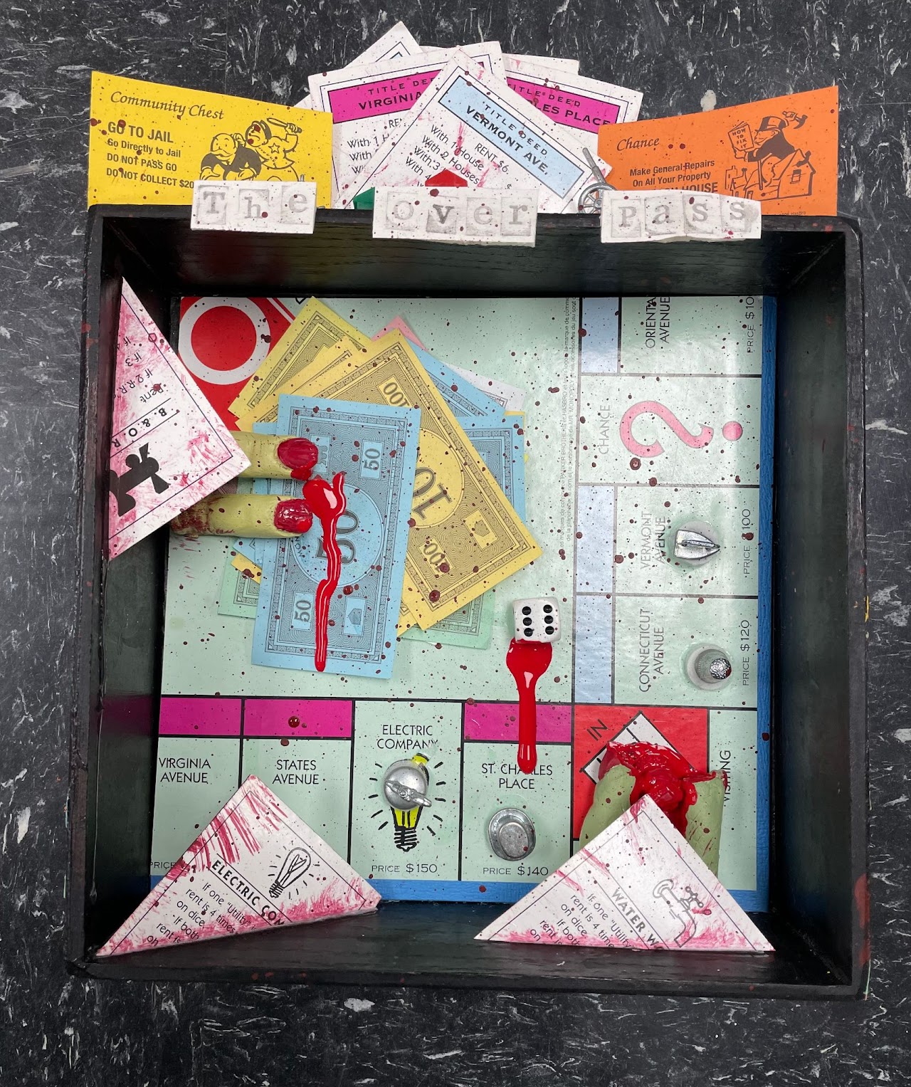 Mixed Media Found Object Assemblages